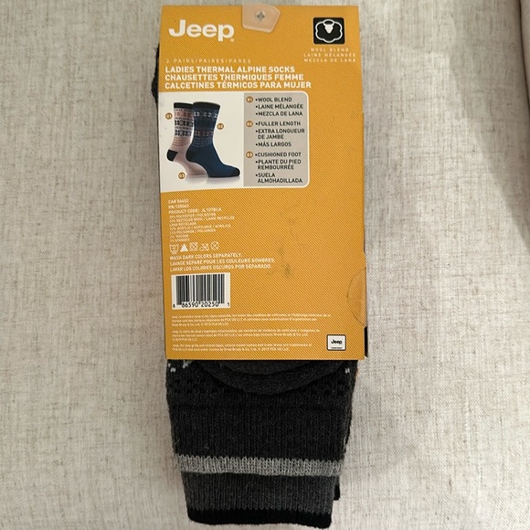 🆕 Jeep Ladies Thermal Alpine Socks - Picture 2 of 7